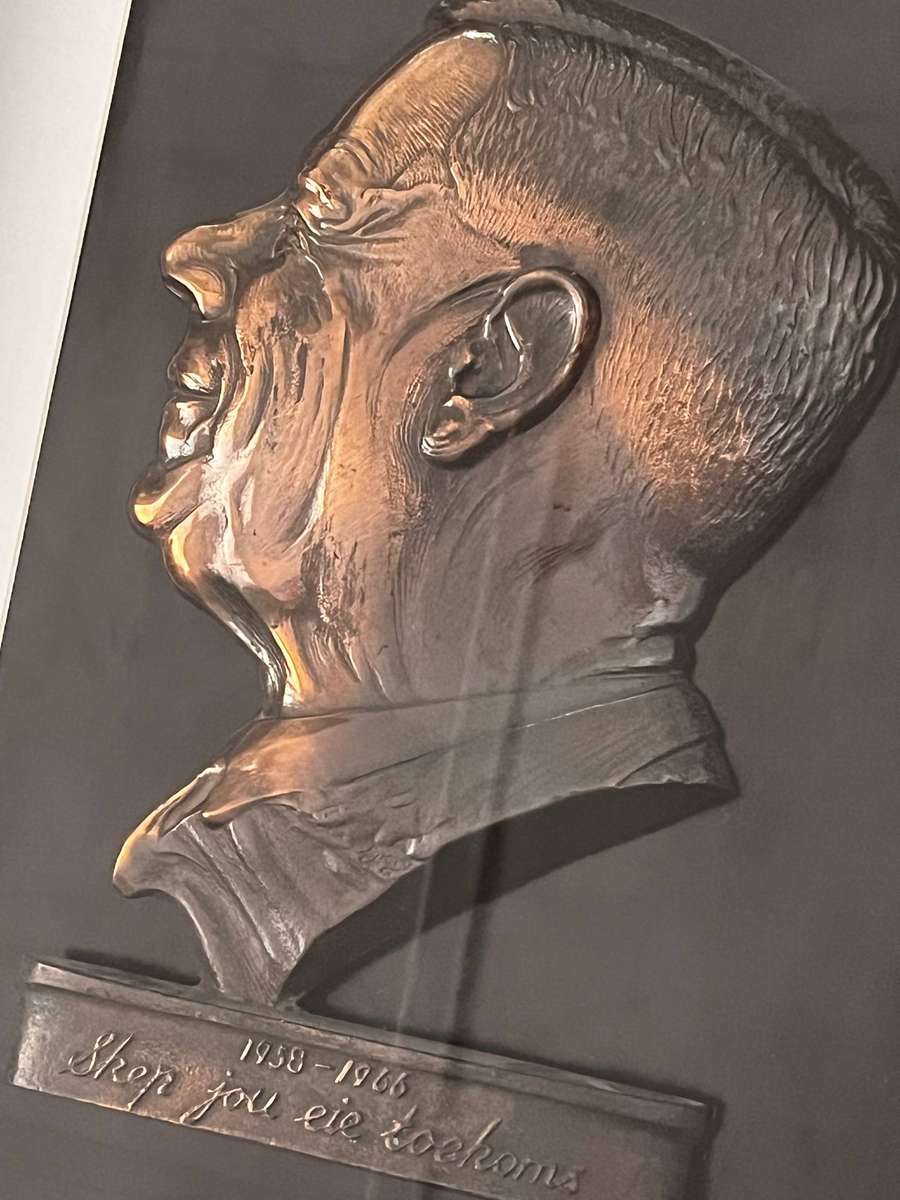 Framed Bronze Relief Bust  Hendrik Verwoerd (19581966) | Africana Memorabilia
