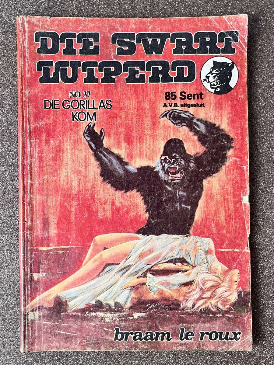  Die Swart Luiperd No. 37  Die Gorillas Kom  Braam le Roux