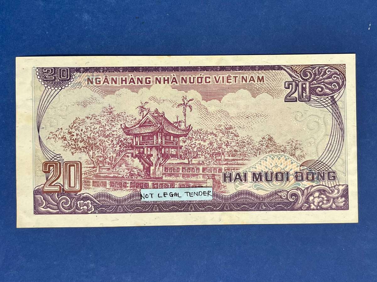 Vietnam 20 Dong Banknote 1985 Issue
