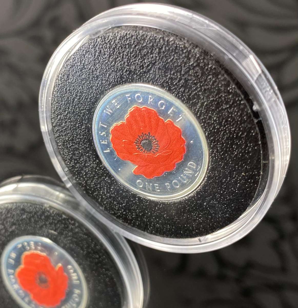 Remembrance Day  1 Pound Solid Silver Proof Coin (Tristan da Cunha)