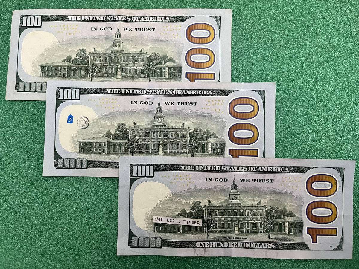  United States $100 Banknote Trio Set  3 Modern Federal Reserve Notes