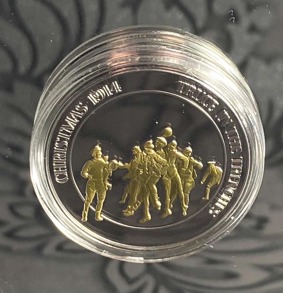 First World War Centenary  Christmas 1914 Commemorative Coin