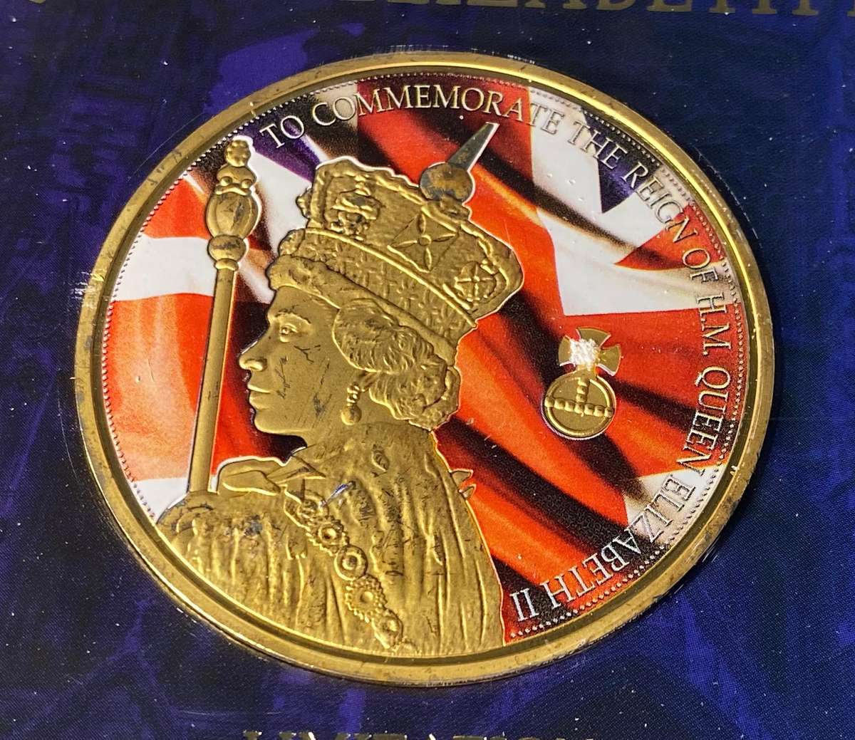 1953 The Coronation  Queen Elizabeth II Commemorative Coin (2015)