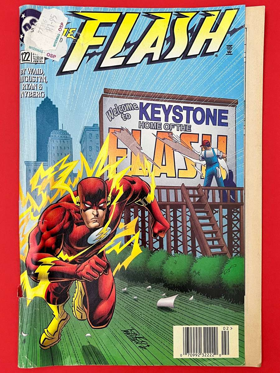  Flash #122 DC Comics Waid Augustyn Ryan Keystone City February 1997