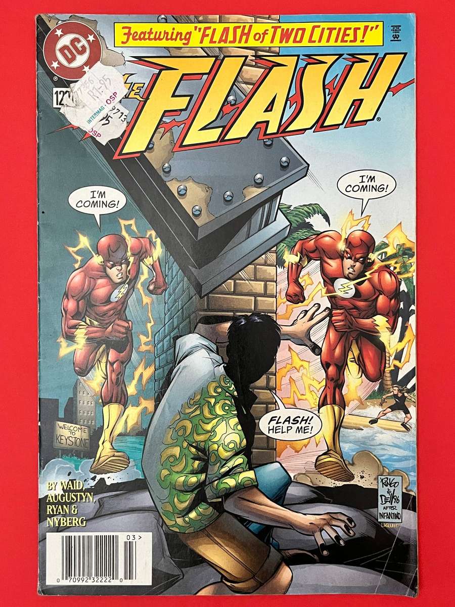  Flash #122 Flash of Two Cities DC Comics Mark Waid February 1997