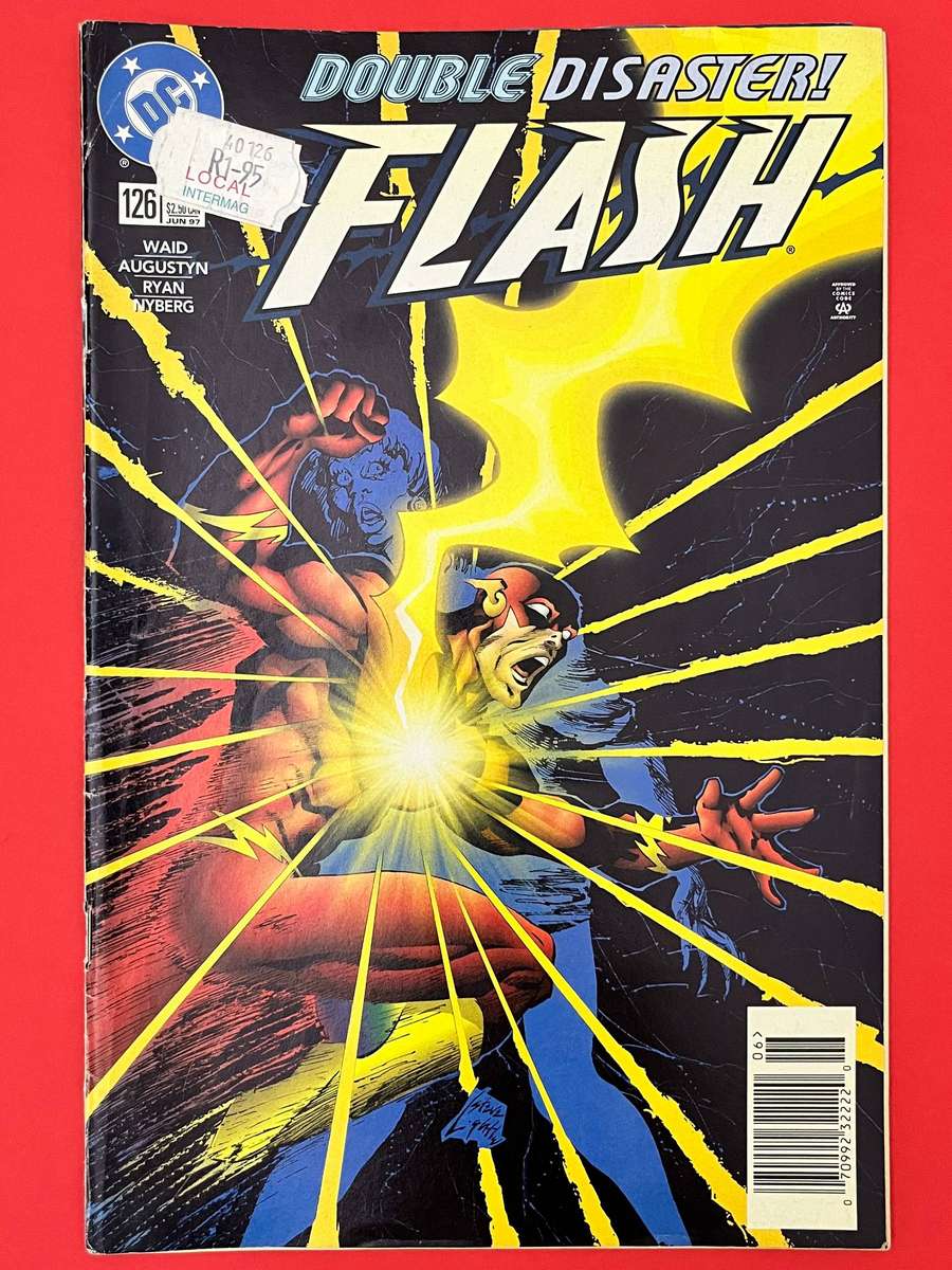  Flash #126 Double Disaster! DC Comics Mark Waid June 1997