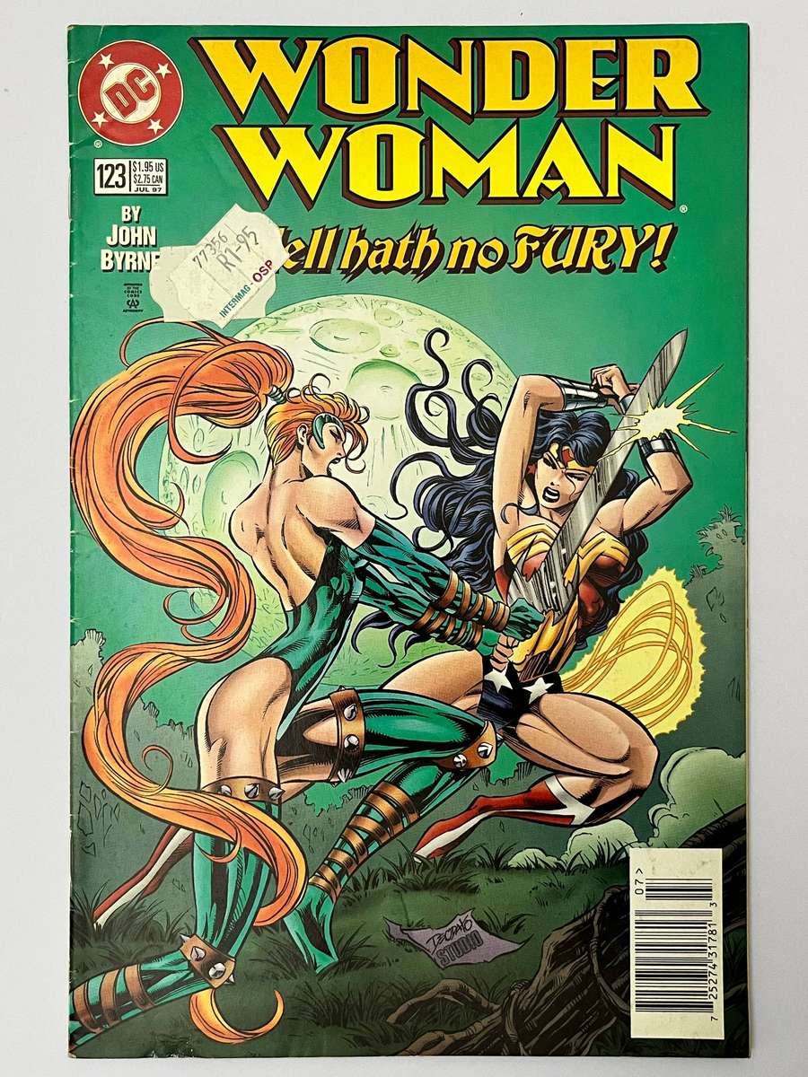  Wonder Woman #123 Hell Hath No Fury DC Comics John Byrne 1997