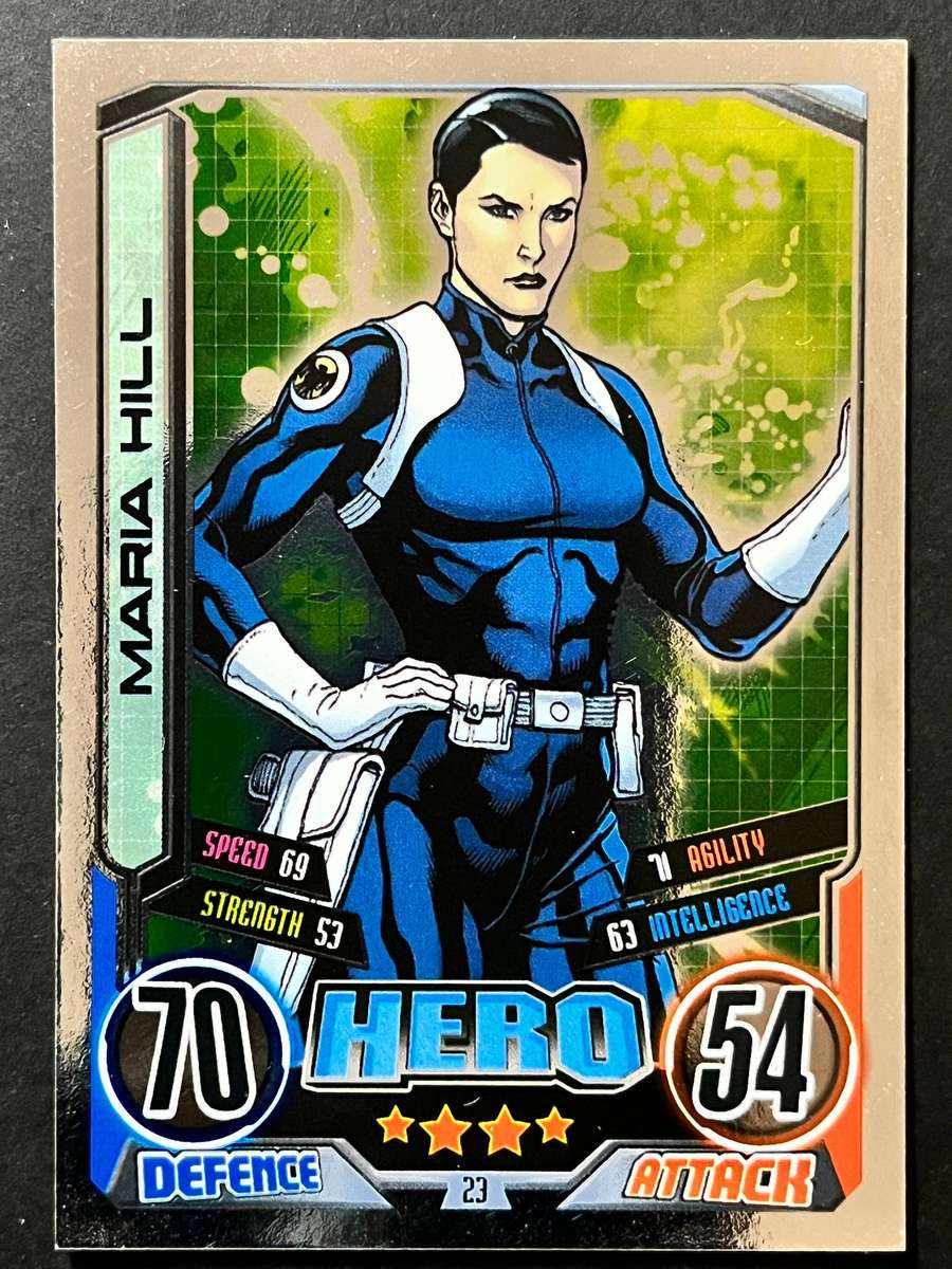  Maria Hill #23 Hero Marvel Avengers Hero Attax Trading Card