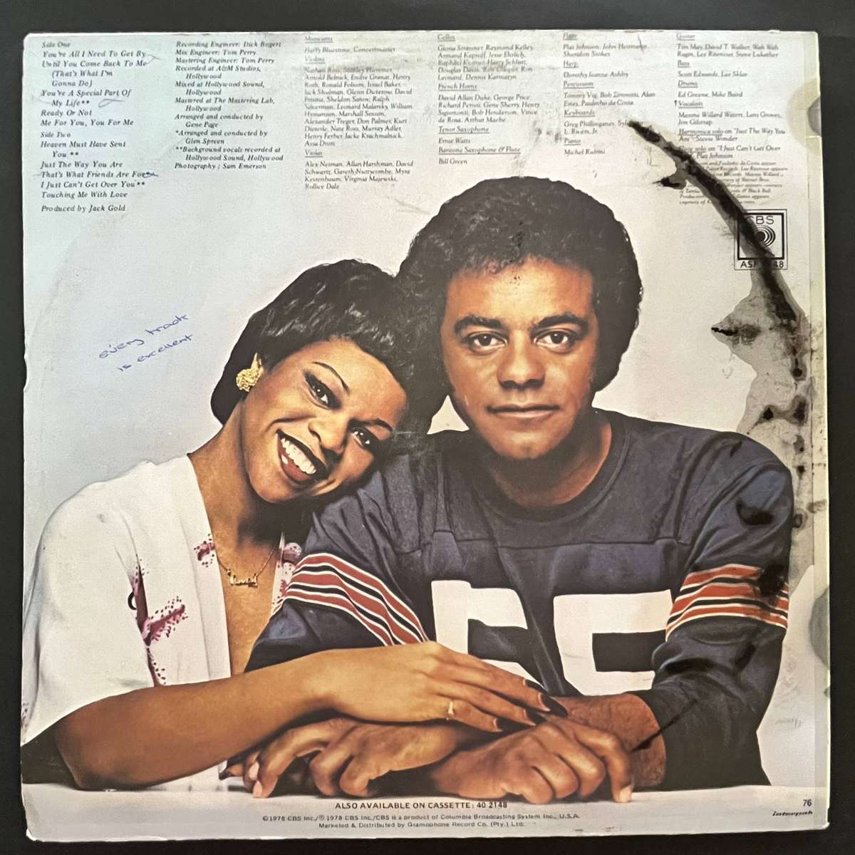 Johnny Mathis & Deniece Williams - That's what Friends are for | Vinyl LP