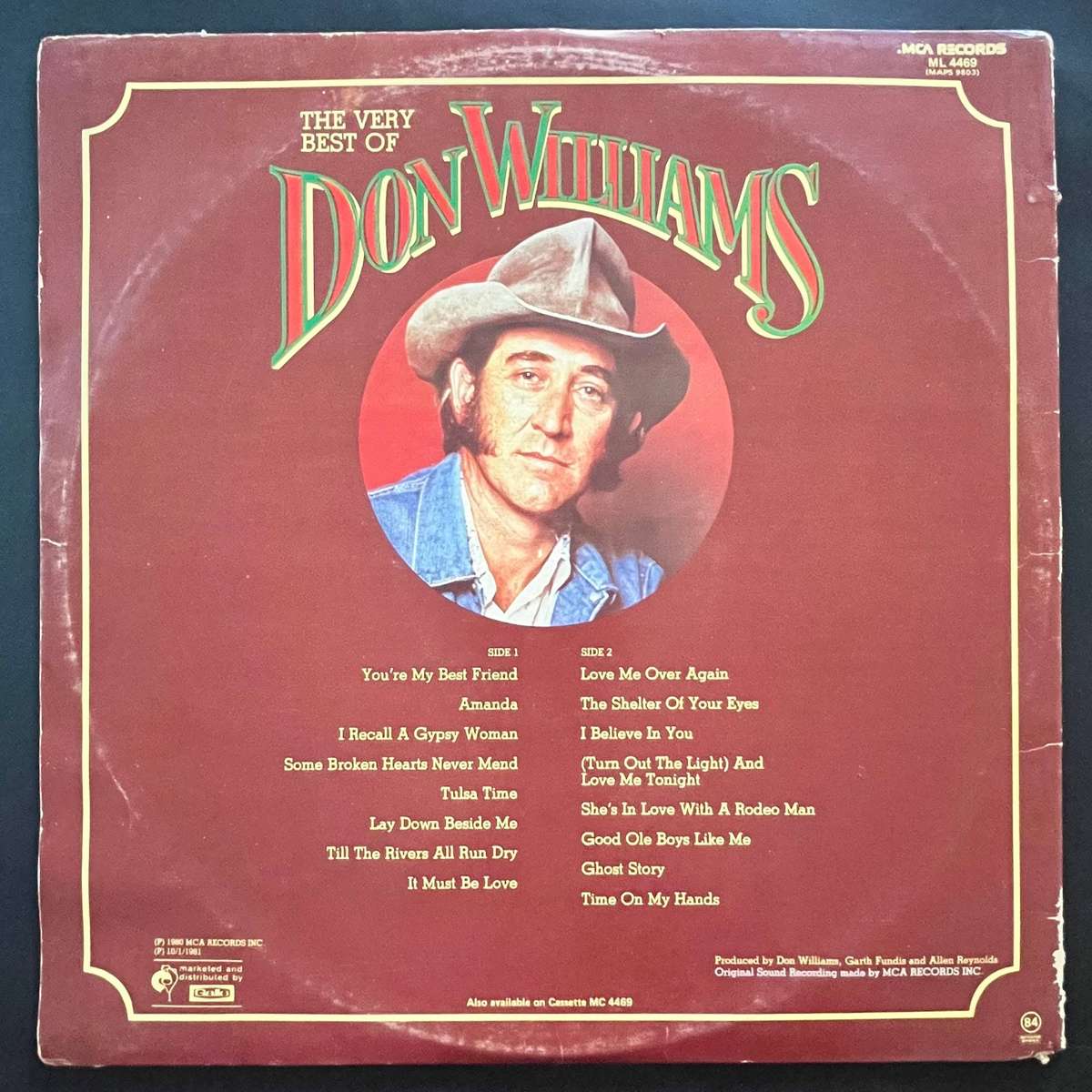 The Very Best of Don Williams  | Vinyl LP