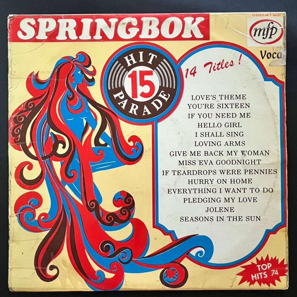 Springbok Hit Parade 15 | Vinyl LP