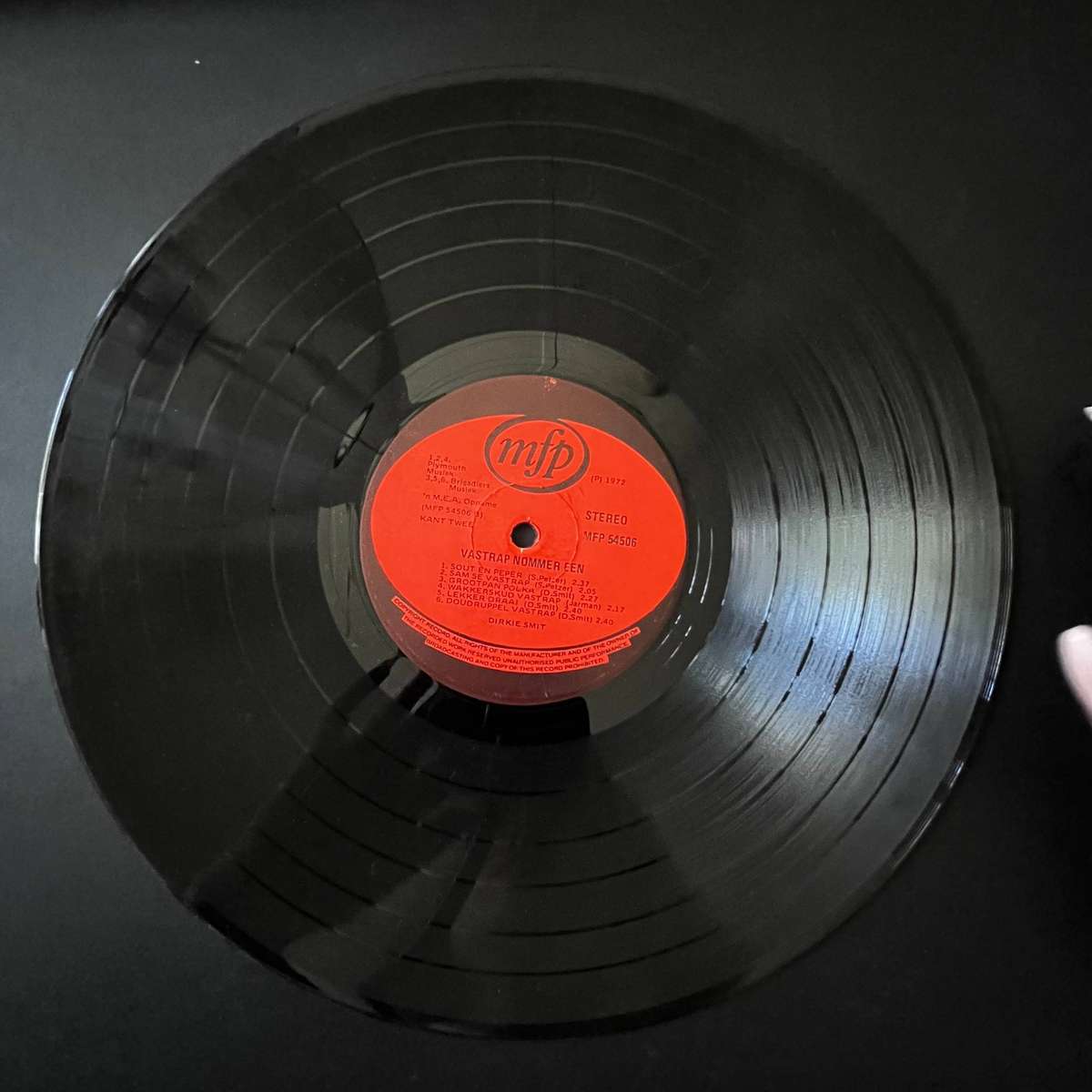 Dirkie Smit  Vastrap 1 | Vinyl LP