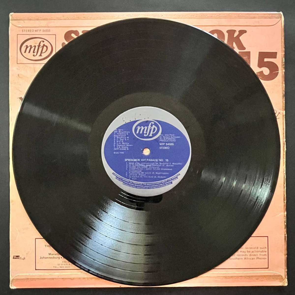 Springbok Hit Parade 15 | Vinyl LP