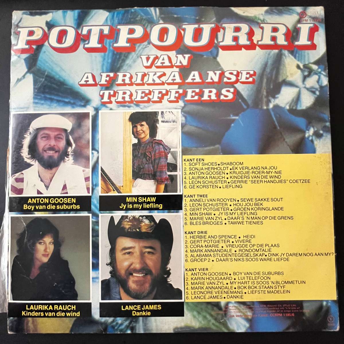 Potpourri van Afrikaanse Treffers | Double Vinyl LP (2 Records)