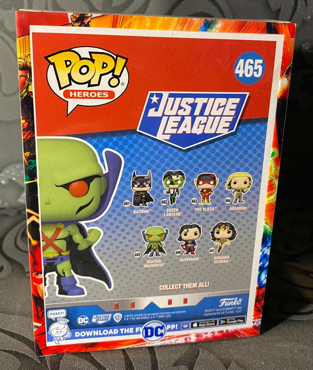 Funko Pop! Heroes: Martian Manhunter (#465)