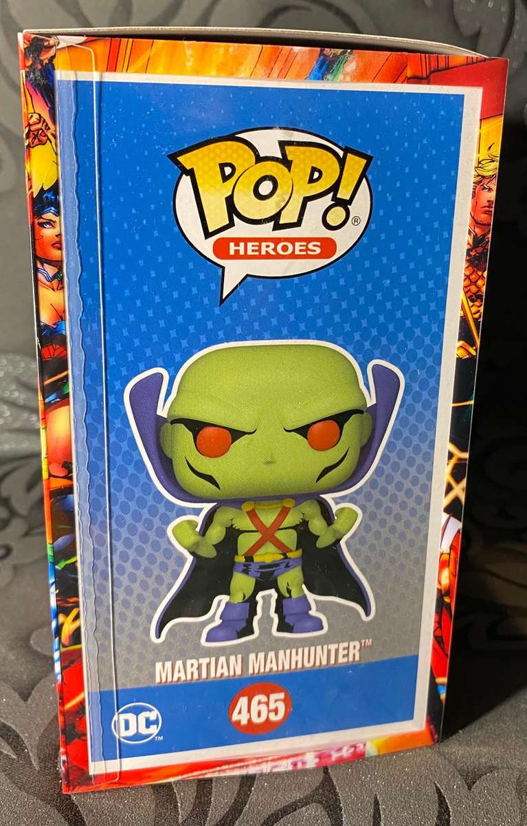 Funko Pop! Heroes: Martian Manhunter (#465)