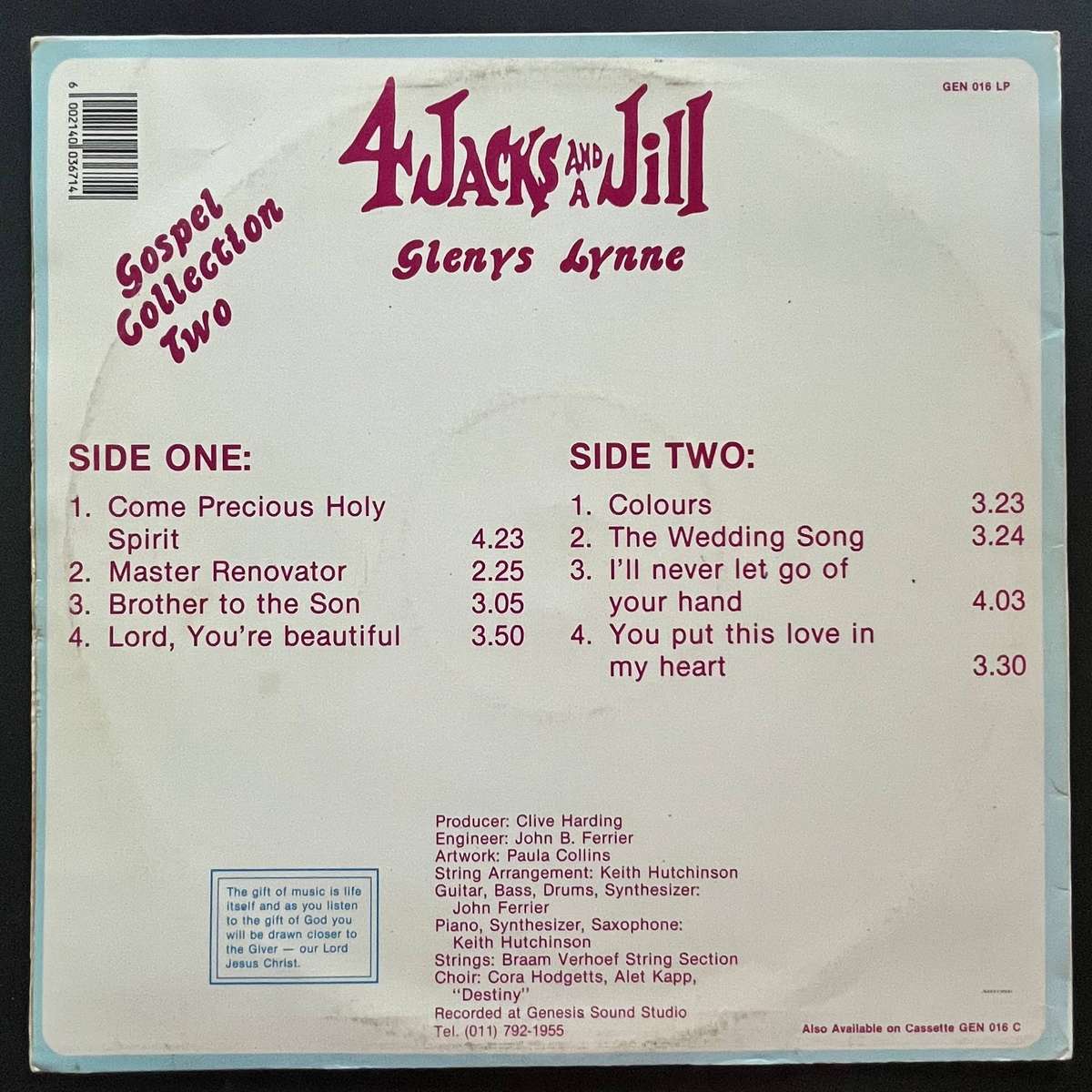4 Jacks and a Jill - Gospel Collection Two | Vinyl LP