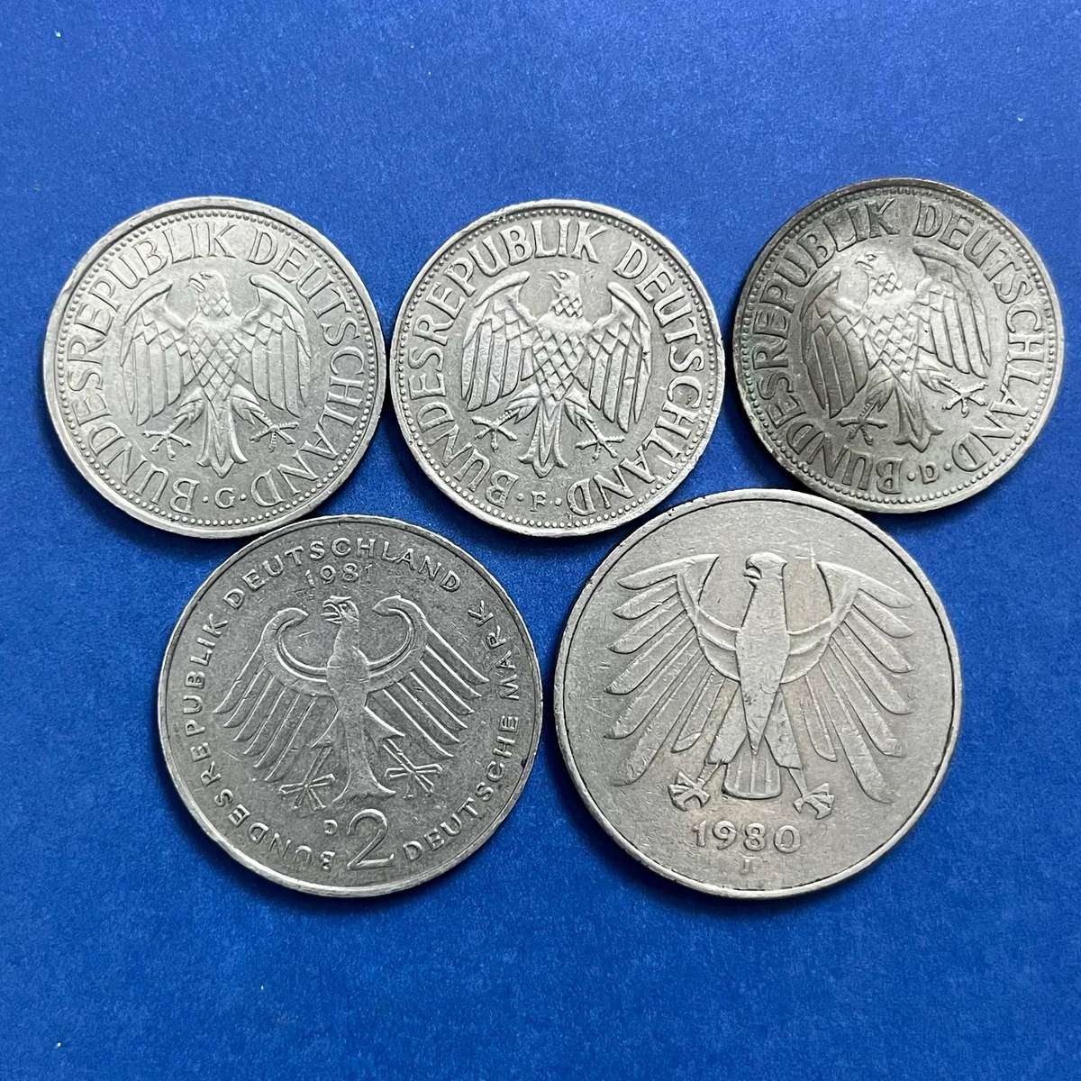  Federal Republic of Germany / Deutsche Mark Era Coin Bundle