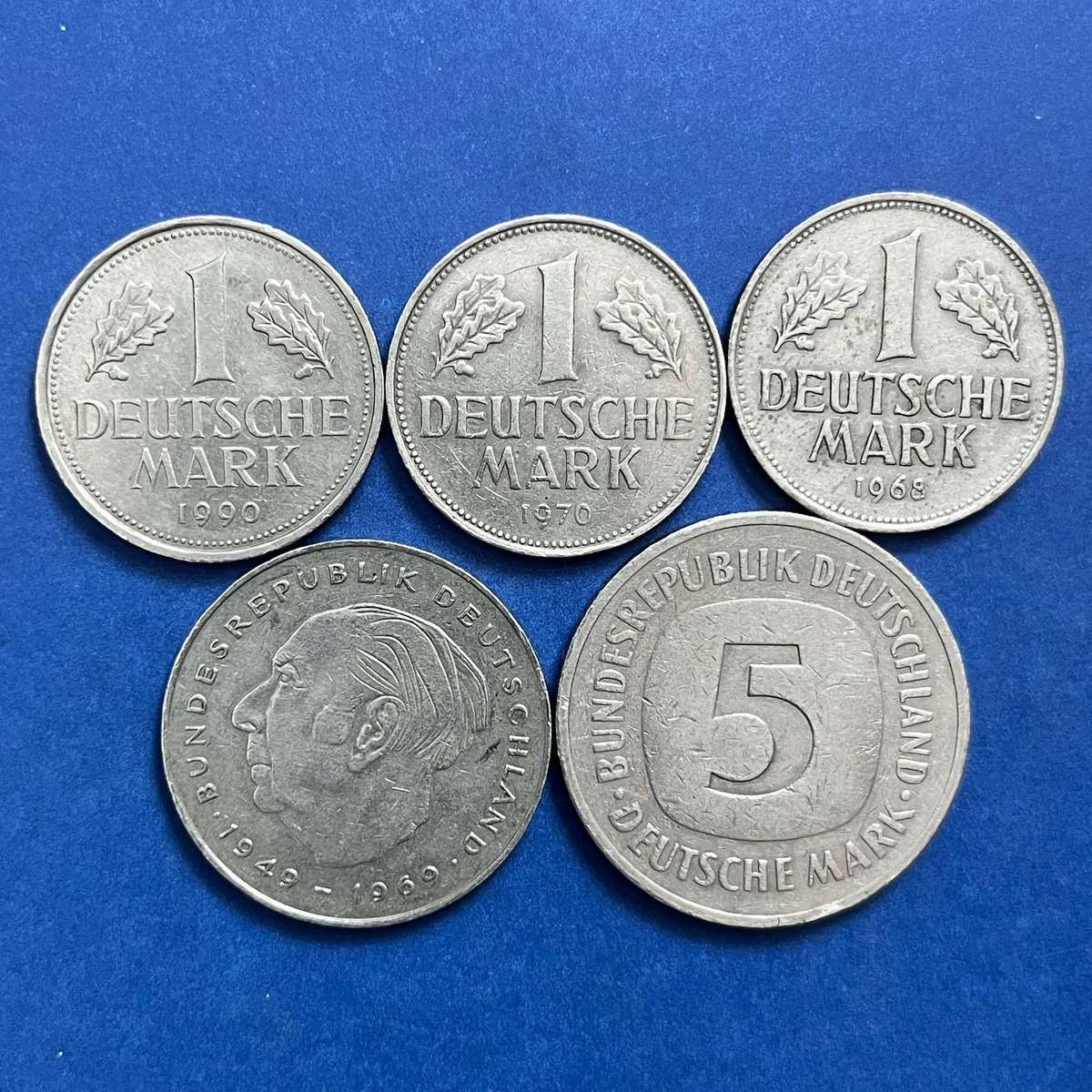  Federal Republic of Germany / Deutsche Mark Era Coin Bundle