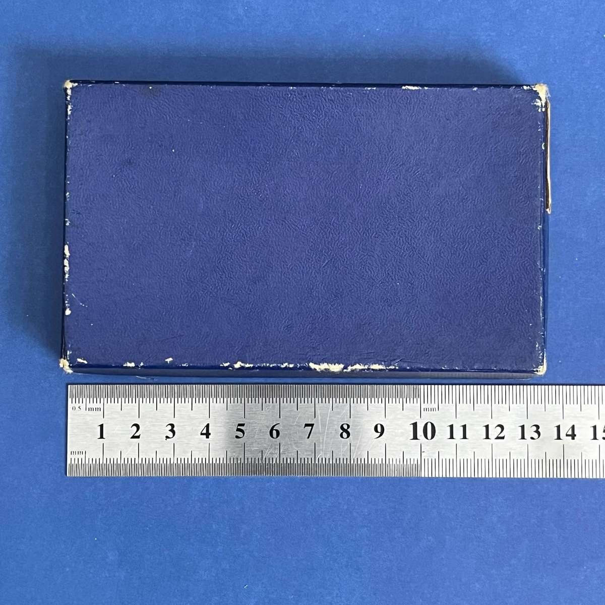  Vintage Gold-Tone Cigarette Case in Original Box  Classic Pocket Collectible