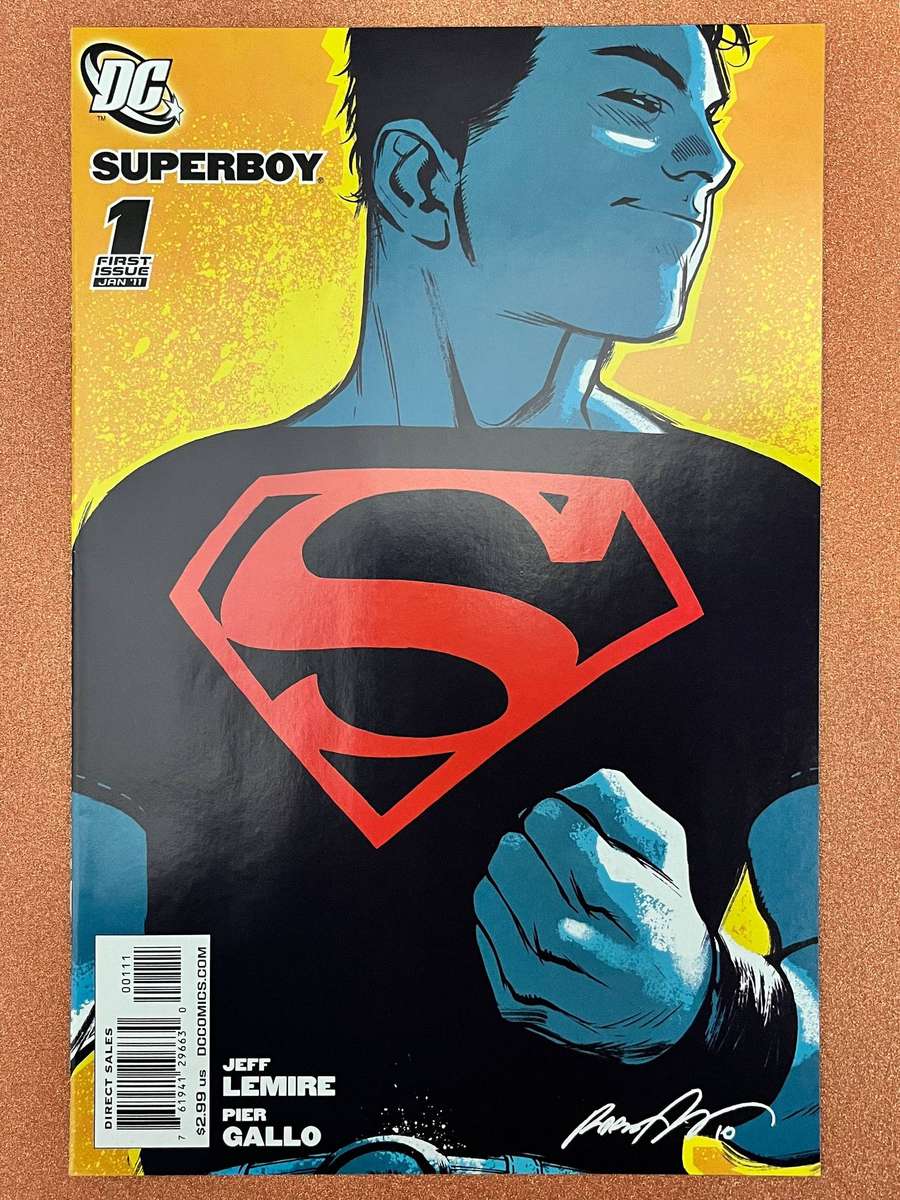  Superboy #1 DC Comics January 2011 First Issue Jeff Lemire