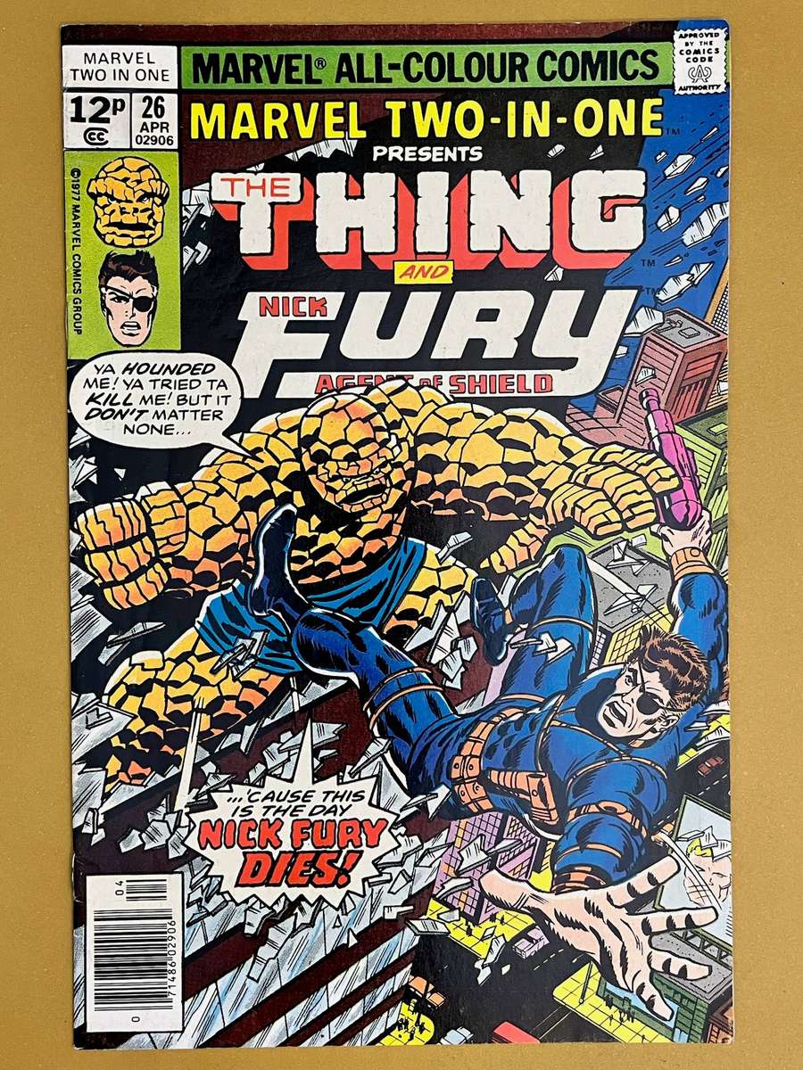 The Thing Marvel Two-In-One #26 Bronze Age Nick Fury S.H.I.E.L.D. Marvel Comics