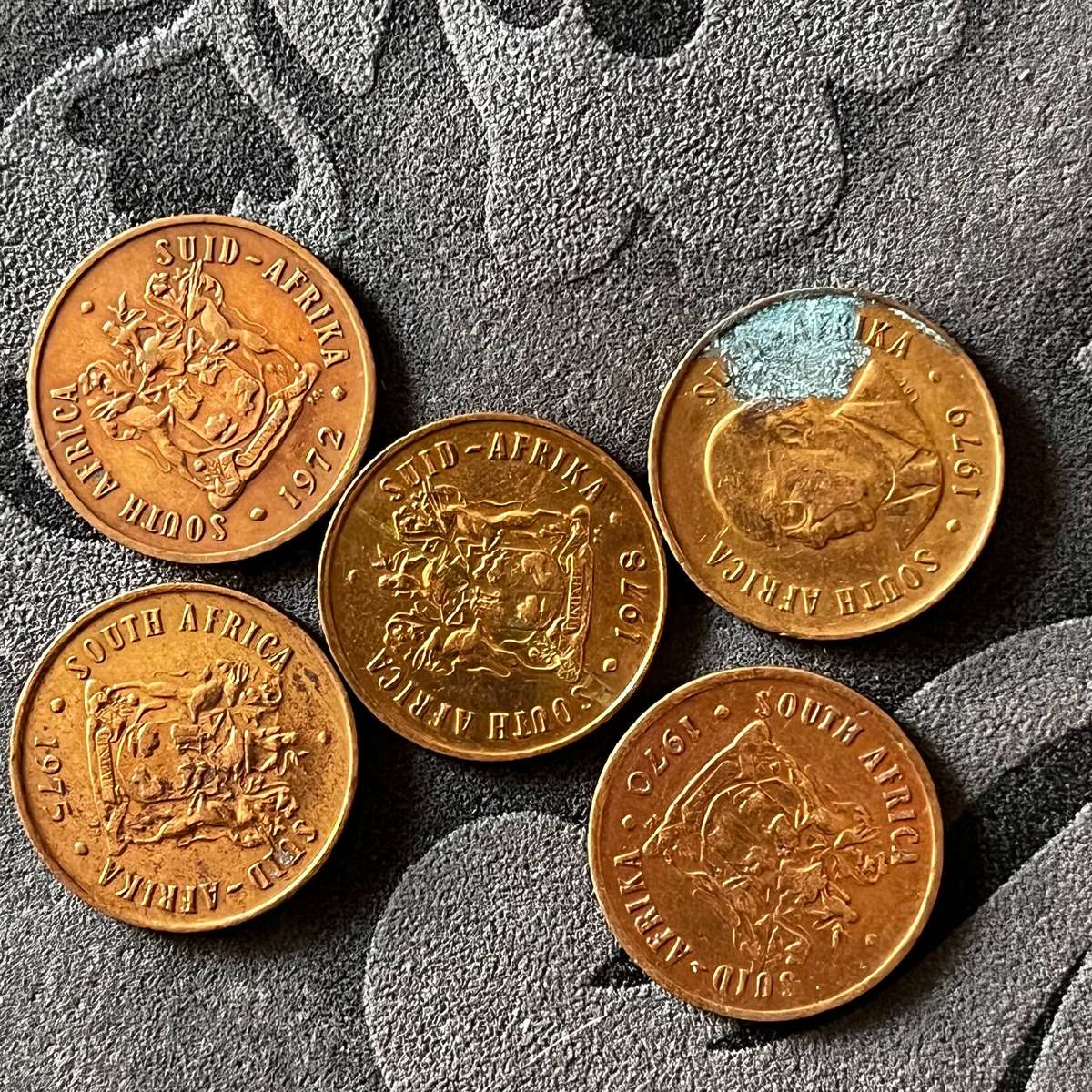  Republic of South Africa  2 Cent Coin Set | Historic Copper Issue