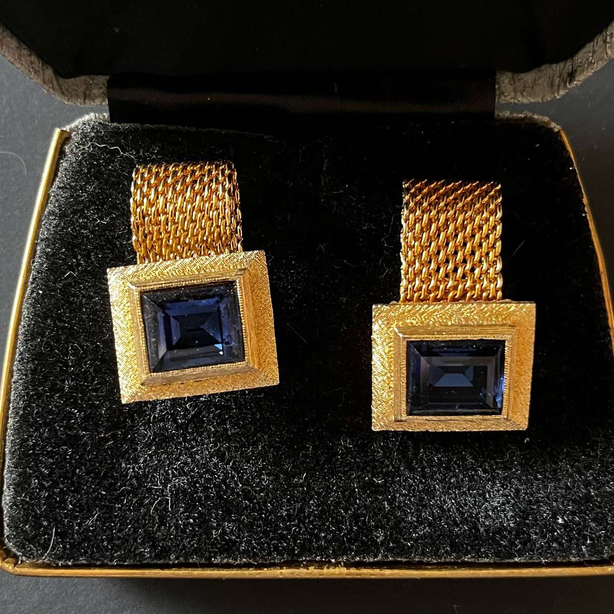 Kigu of London Blue Stone Cufflinks