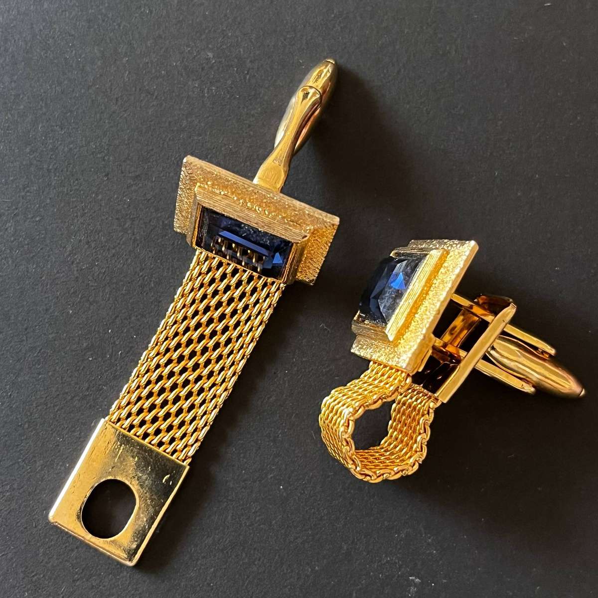 Kigu of London Blue Stone Cufflinks