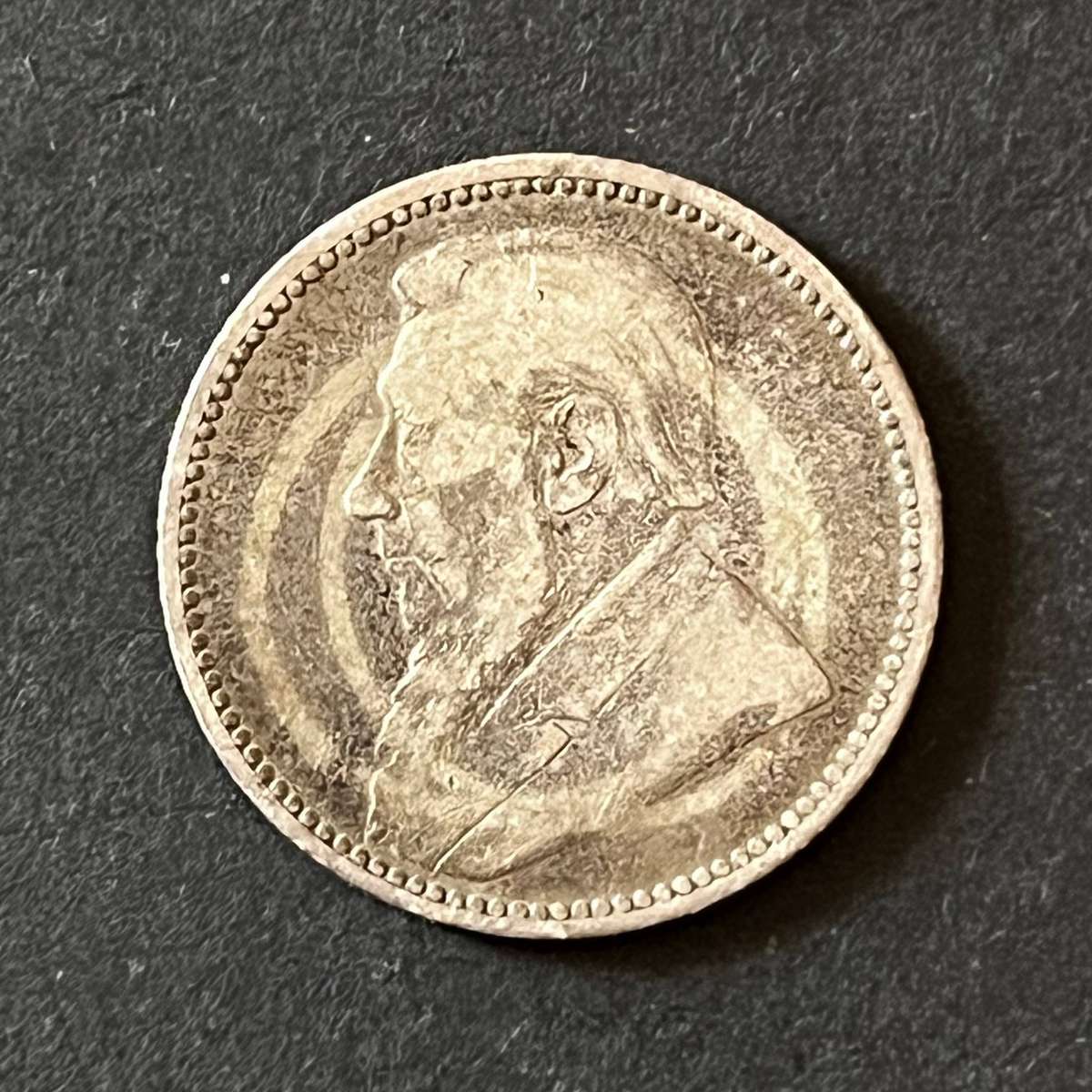 Z.A.R. 6 Pence 1896 | Paul Kruger | Silver | Zuid-Afrikaansche Republiek