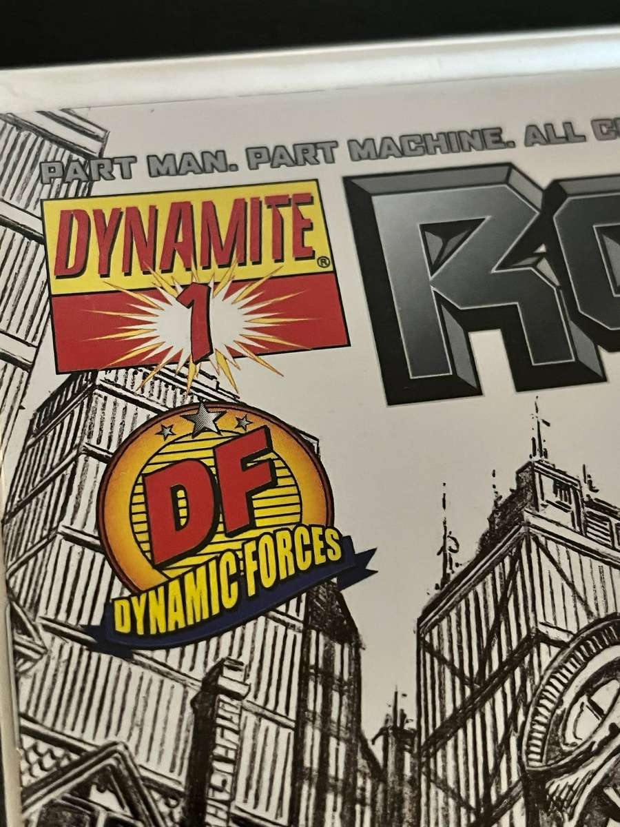  RoboCop #1 Dynamic Forces Exclusive Sketch Cover Limited 700 COA Dynamite Comics
