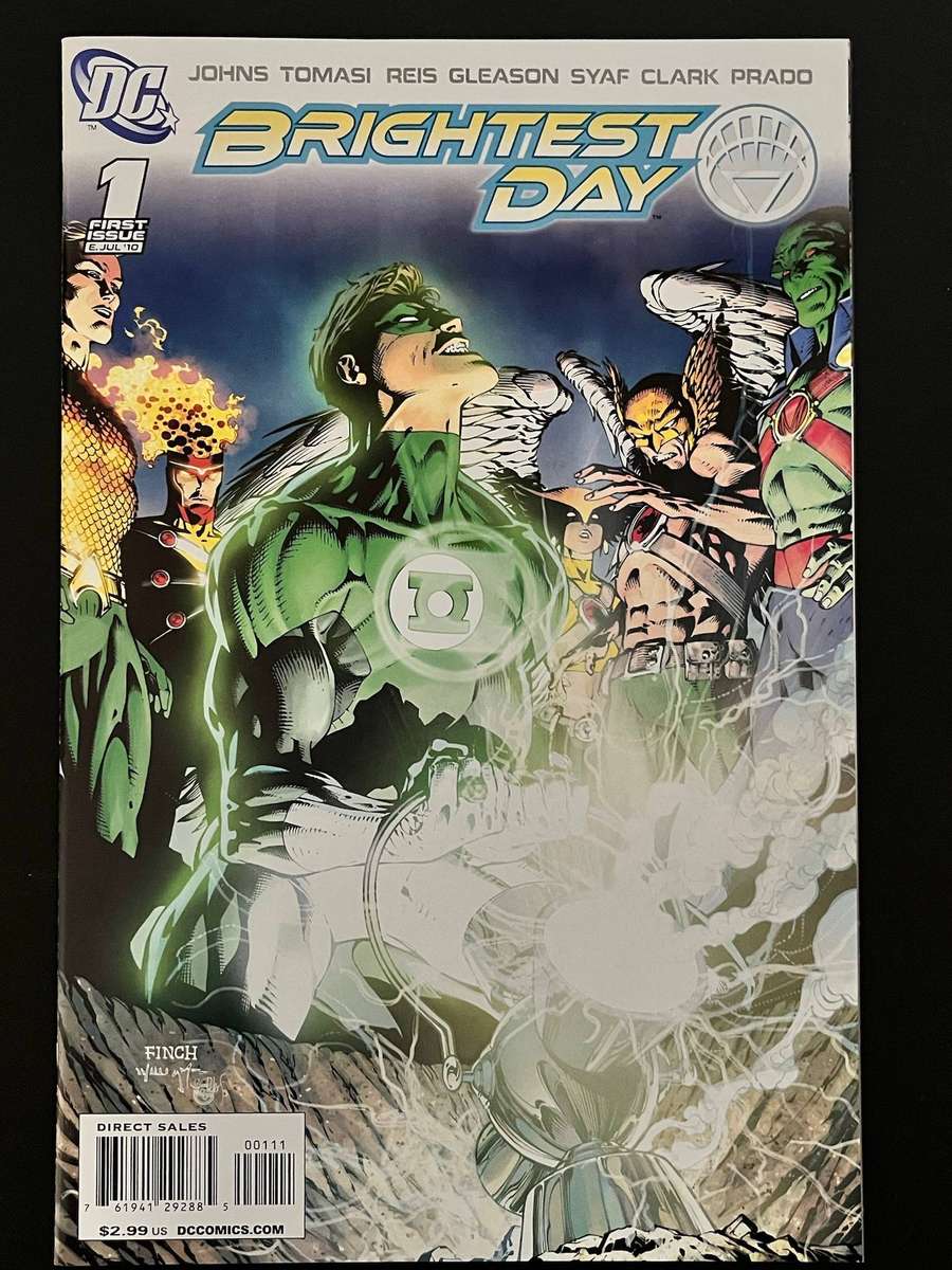 Green Lantern Brightest Day #1 First Issue 2010 DC Comics