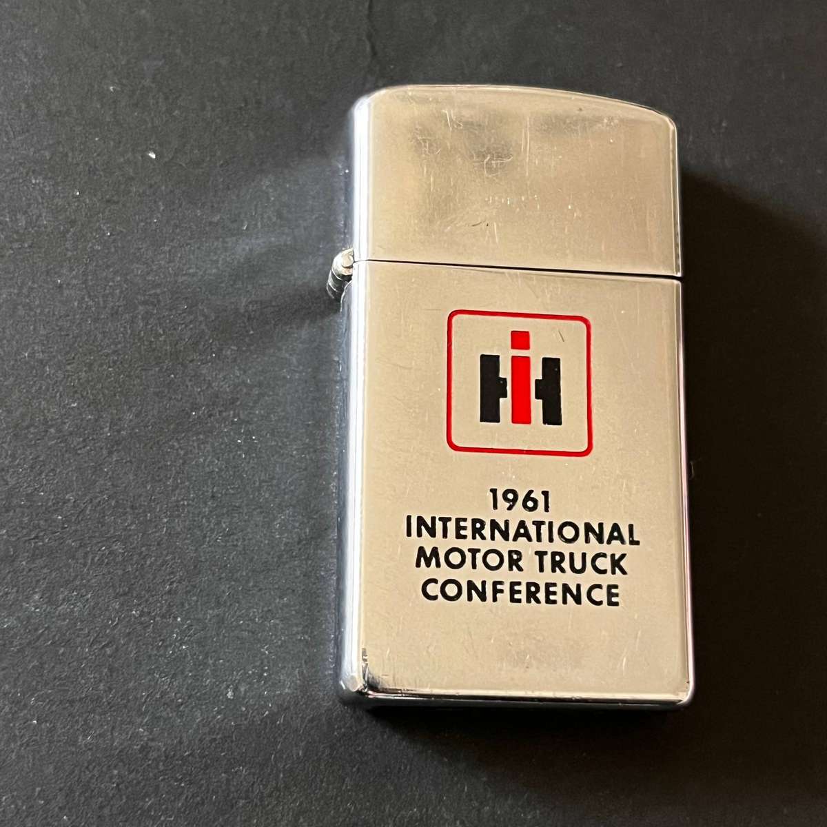 Vintage Zippo Lighter  1961 International Motor Truck Conference