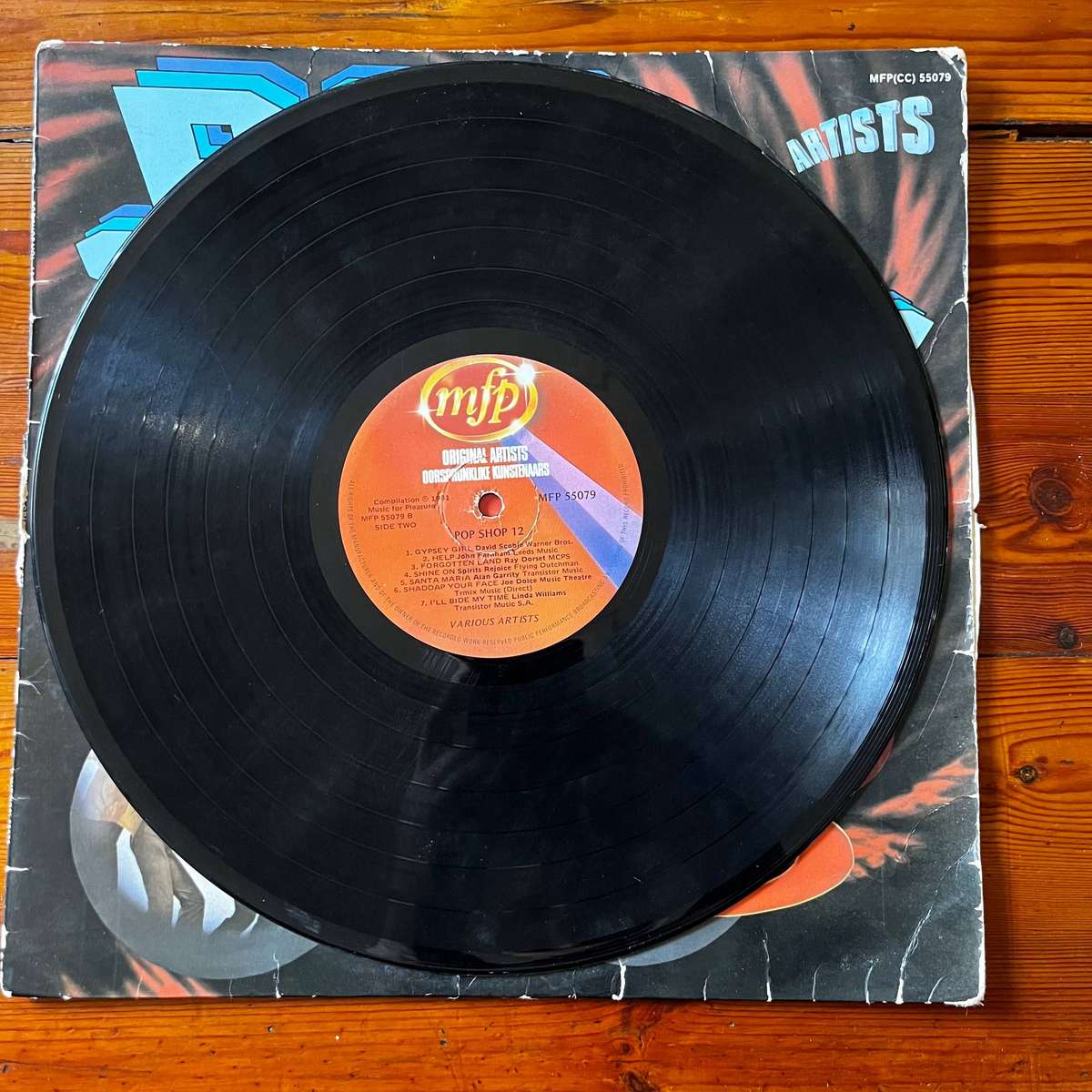 Pop Shop | Mixed Compilation Vinyl Records | 5× LP Album Lot