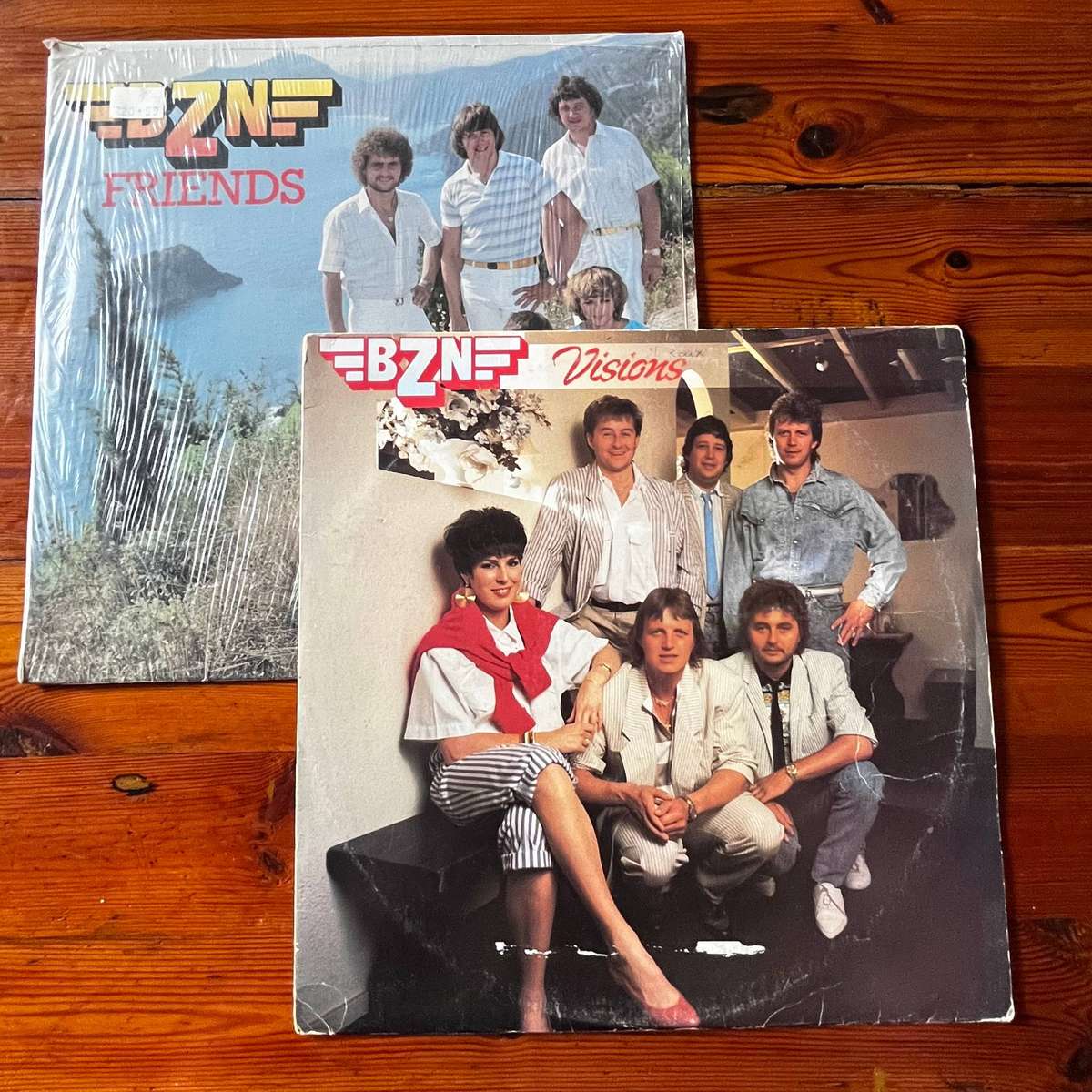 BZN | Friends & Visions | 2× LP Vinyl Album Lot
