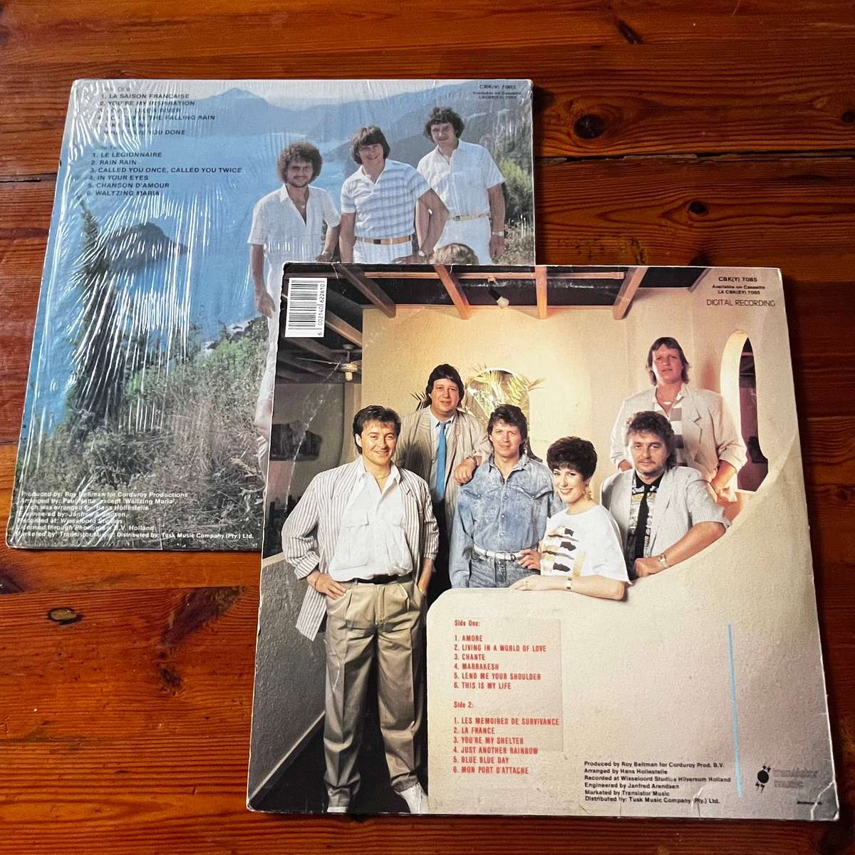 BZN | Friends & Visions | 2× LP Vinyl Album Lot