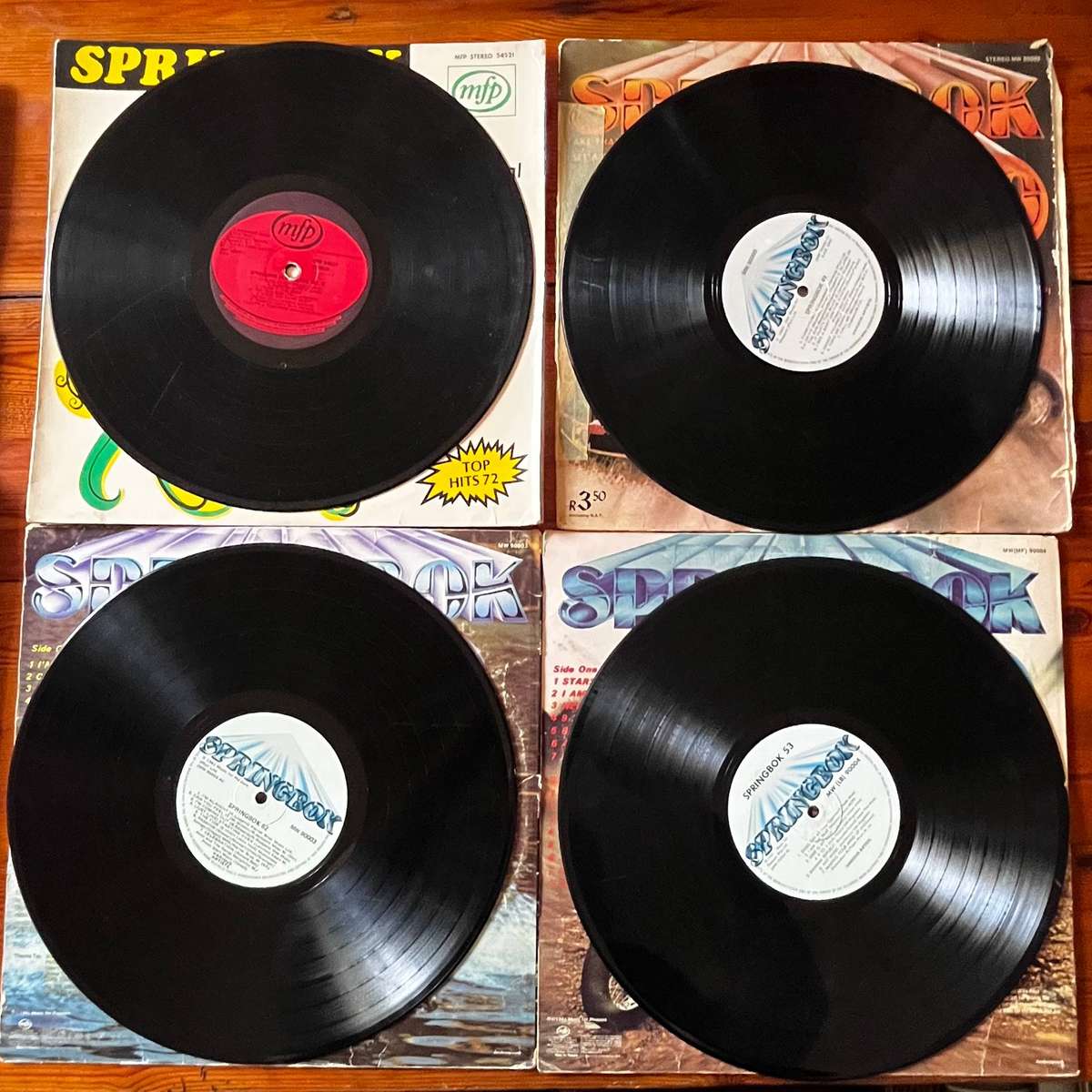 Springbok Hit Parade | Mixed Compilation Vinyl Records | 13× LP Album Lot