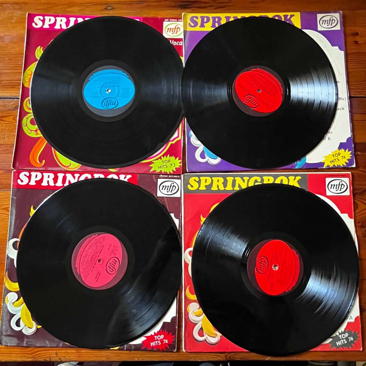 Springbok Hit Parade | Mixed Compilation Vinyl Records | 13× LP Album Lot