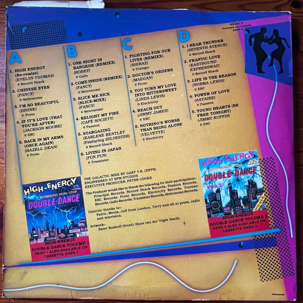 High Energy vol.3 Double Dance | Vinyl LP