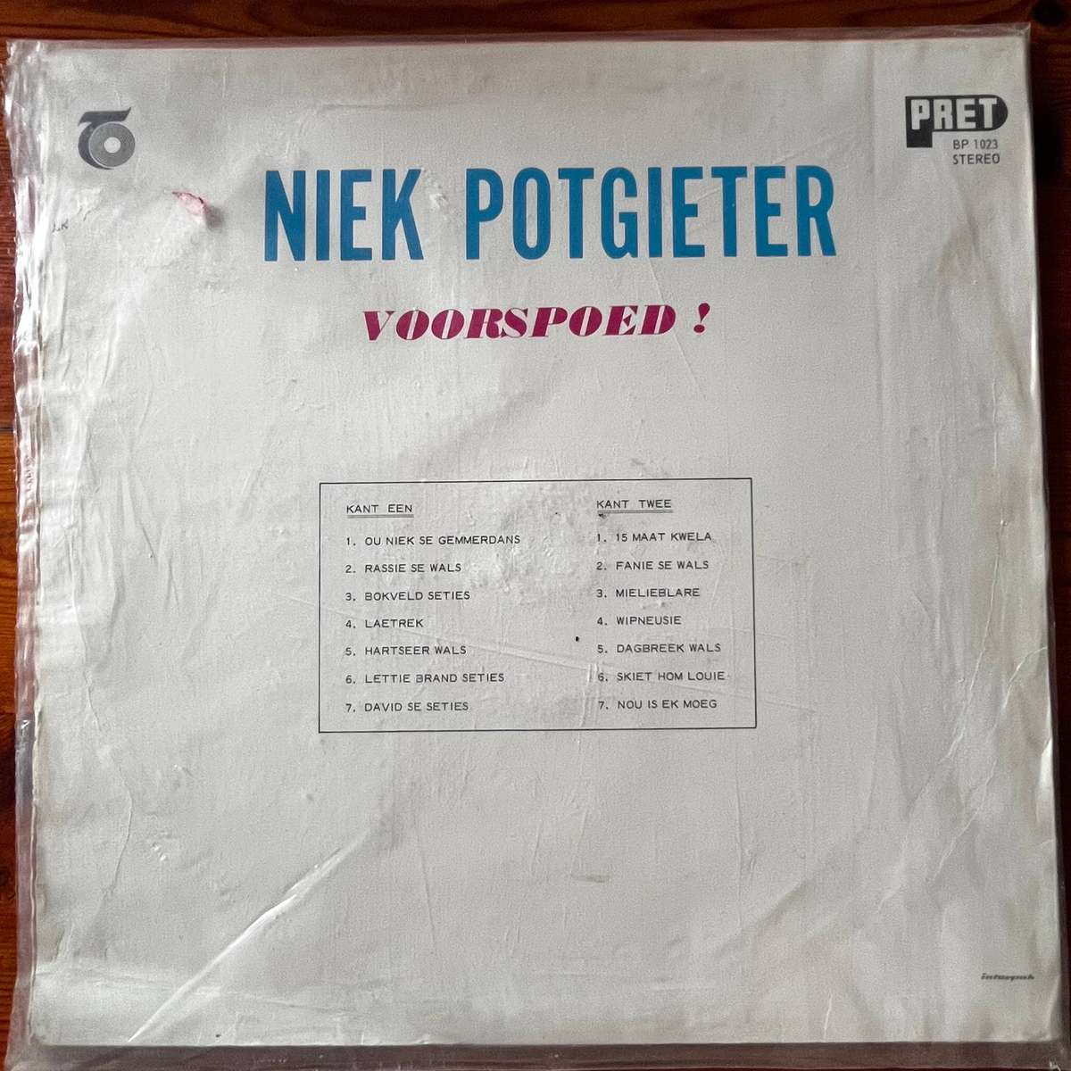 Niek Potgiter - Voorspoed | Vinyl LP
