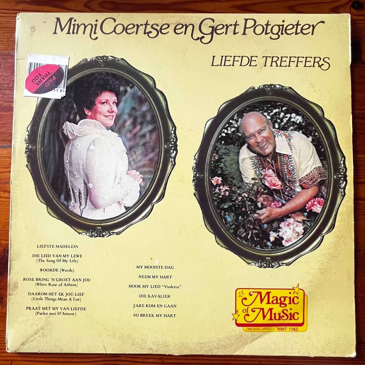 Mimi Coertse en Gert Potgiter - Liefde Treffers | Vinyl LP