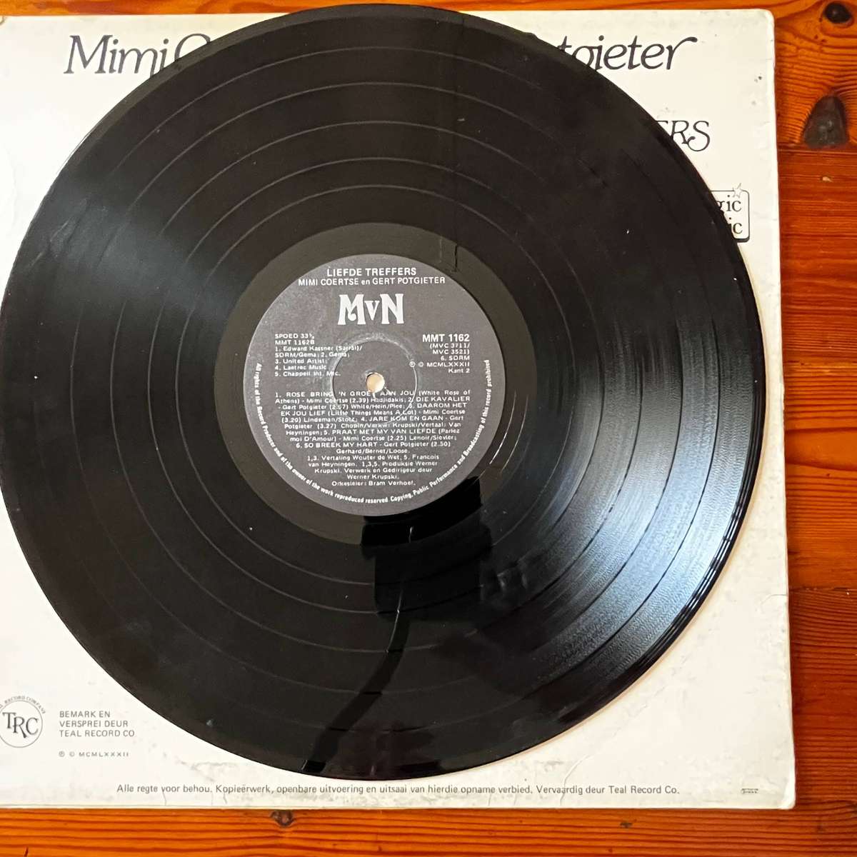 Mimi Coertse en Gert Potgiter - Liefde Treffers | Vinyl LP