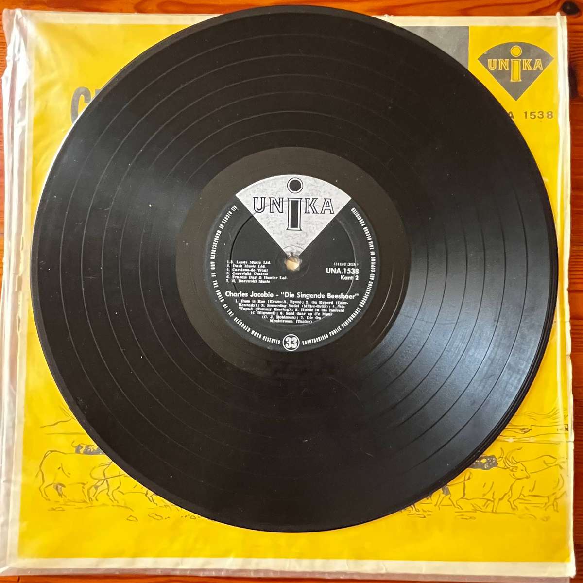 Charles Jacobie Die Singende Beesboer  | Vinyl LP