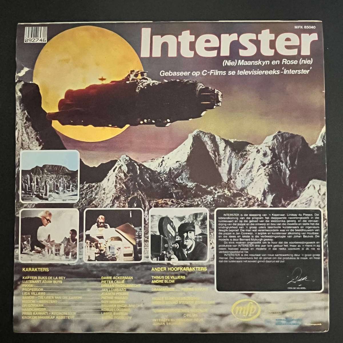 Interster - Verhale uit die gewilde T.V. Reeks  | Vinyl LP
