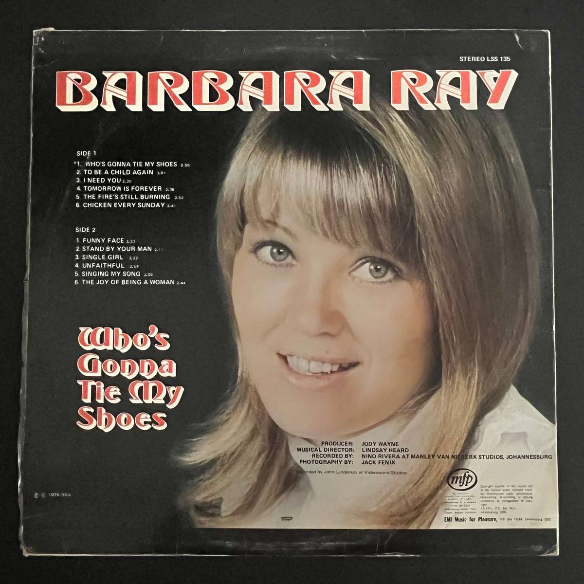 Barbara Ray - Who's Gonna Tie My Shoes | Vinyl LP