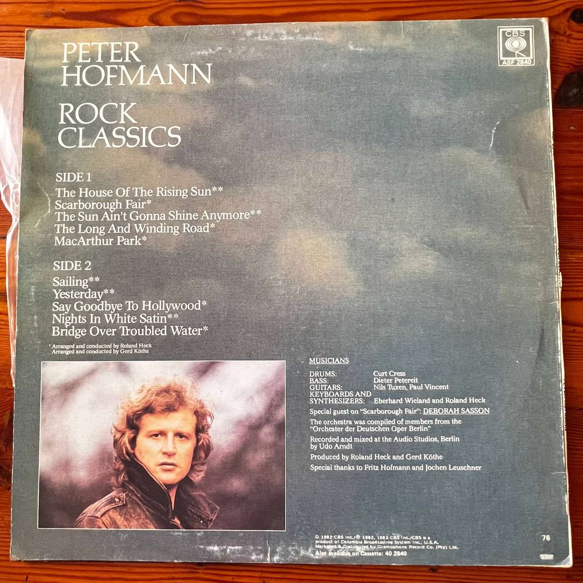 Peter Hofmann - Rock Classics  | Vinyl LP