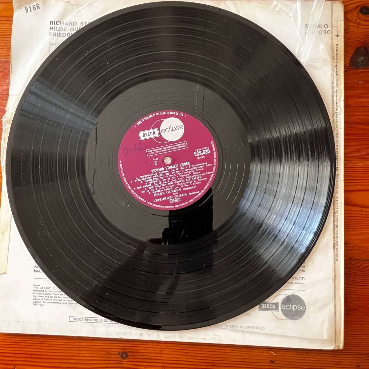 Richard Strauss Lieder - Hilde Gueden  | Vinyl LP
