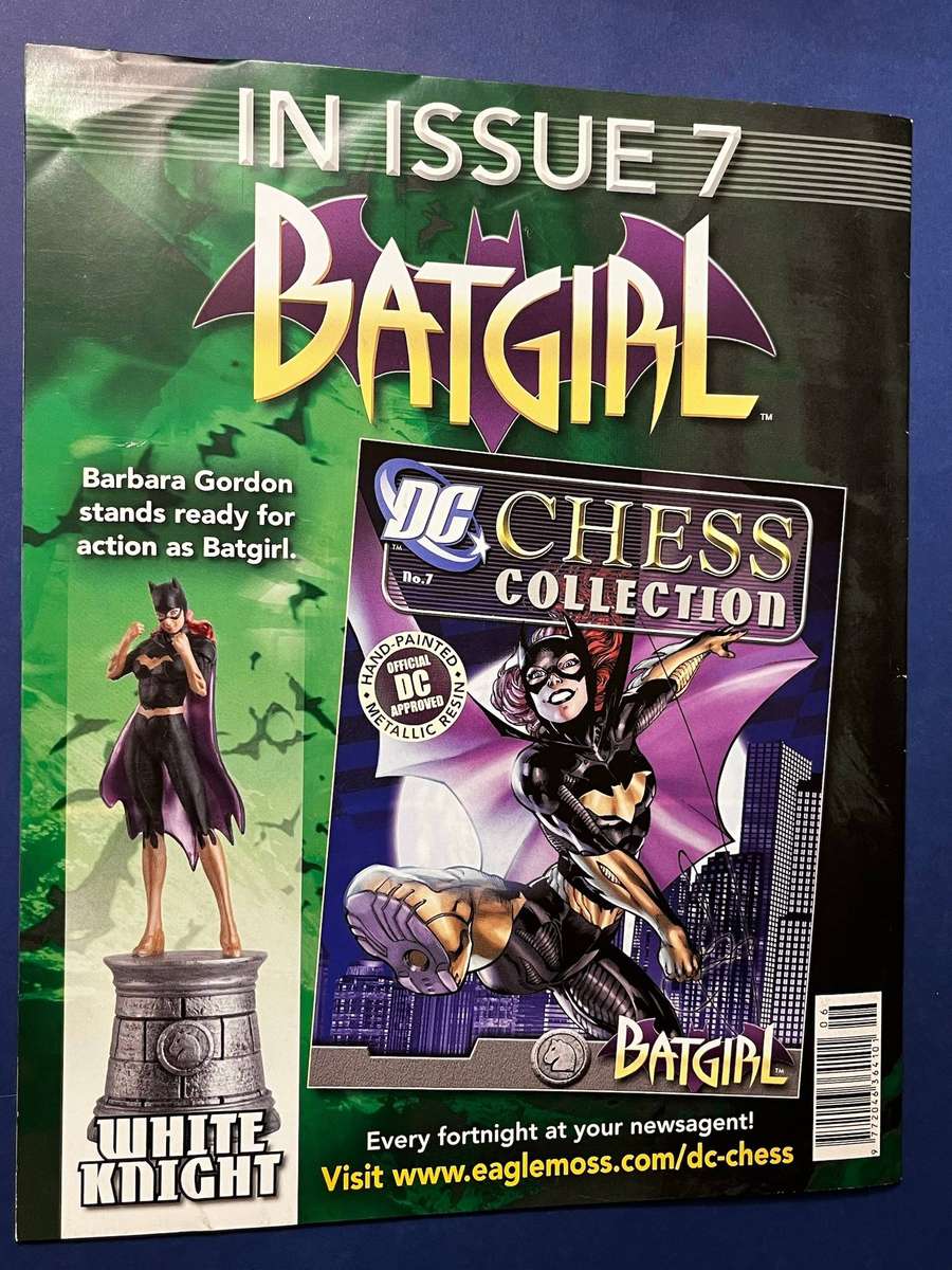  DC Chess Collection  Two-Face Black Knight Figure (Issue No. 6)