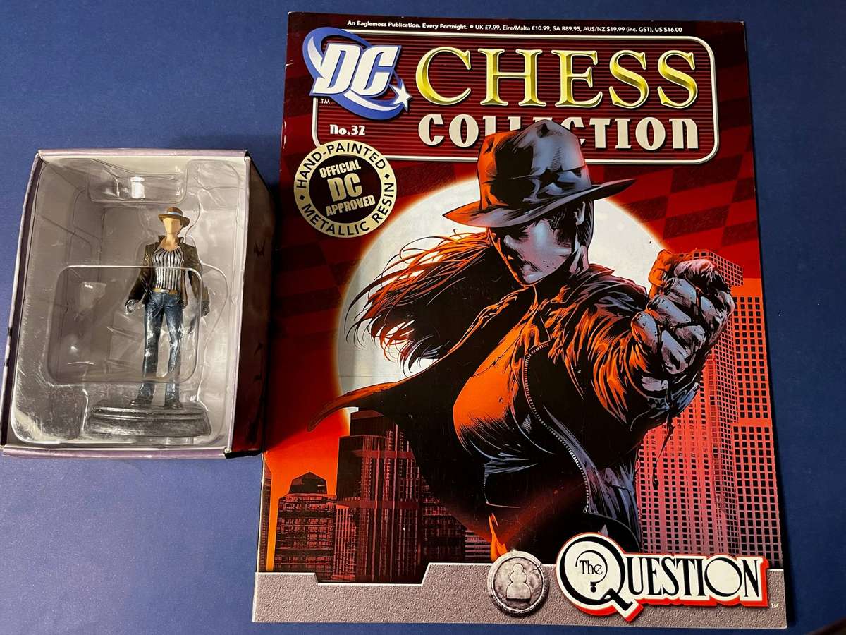  DC Chess Collection  The Question | Chess Piece | Issue No. 32