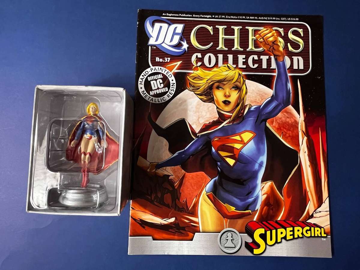  DC Chess Collection  Supergirl | Chess Piece | Issue No. 37